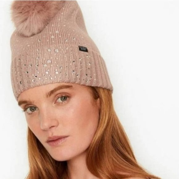 Victoria's Secret Pink Bling Beanie - Picture 4 of 4